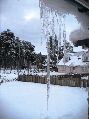 Icicles!
