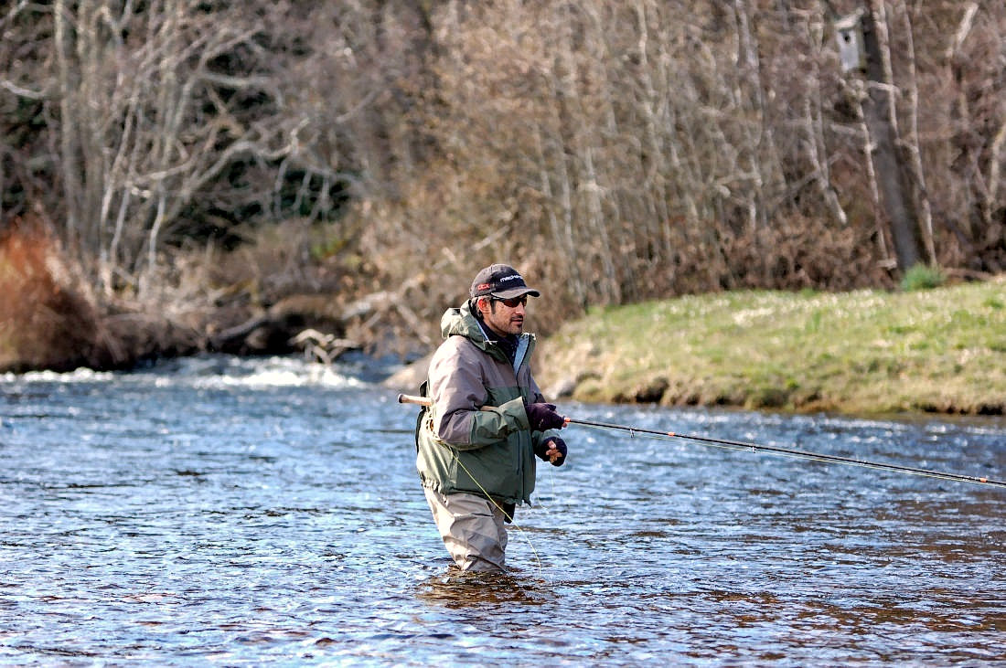 Ben Dixon, fly fishing tuition and guiding in Scotland