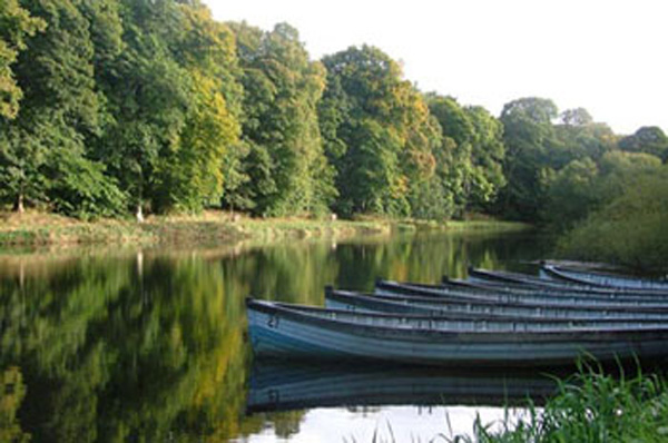Loch Leven boats at Haddo Trout Fishery