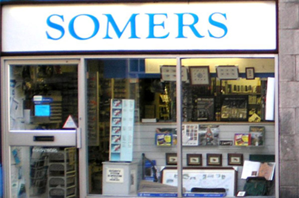 The Somers Fishing Tackle Shop in Aberdeen